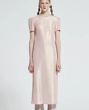 W Concept Pearly Slim Dress