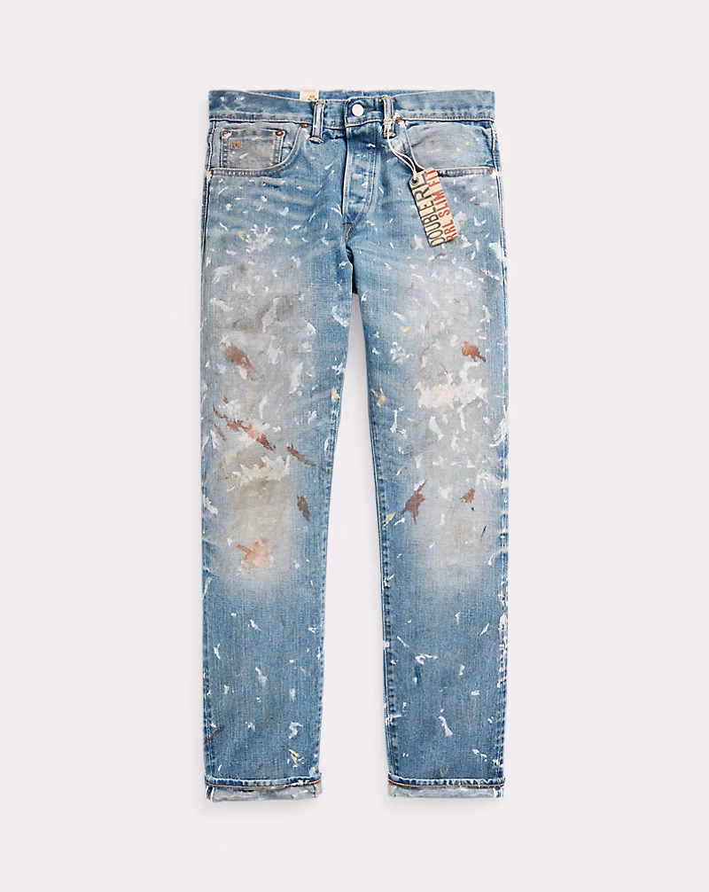 Distressed Selvedge Jean