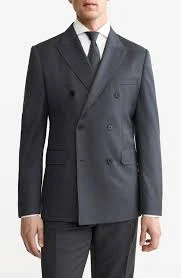 Double Breasted Wool Jacket