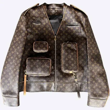 Louis Vuitton Brown Monogram Admiral Jacket
