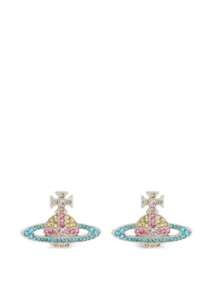 Logo-lettering Earrings