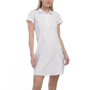 Women's Cotton Mini Polo Dress