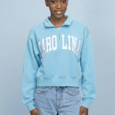 Carolina Women's Quarter-Zip Cropped Jacket