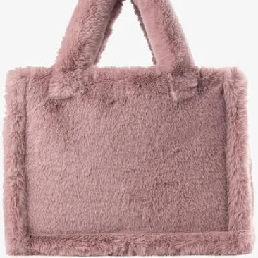 Lamarque Women's Jade Faux Fur Tote Bag