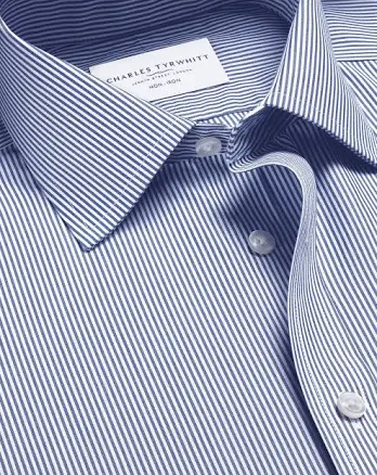 Men's Charles Tyrwhitt Non-Iron Bengal Stripe Slim Fit Shirt