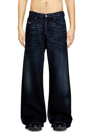 Mens Diesel D-Rise Relaxed Jeans