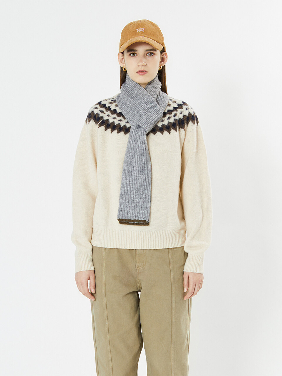 Marithe Jacquard Knit