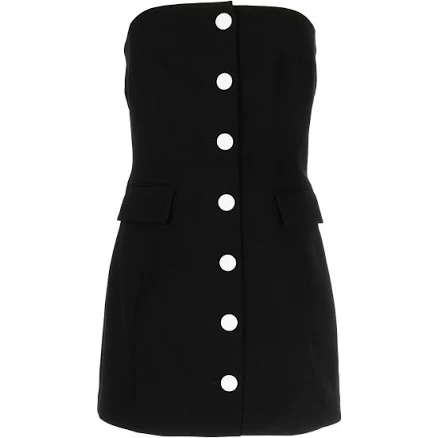 Kimhekim Strapless Wool-blend Minidress