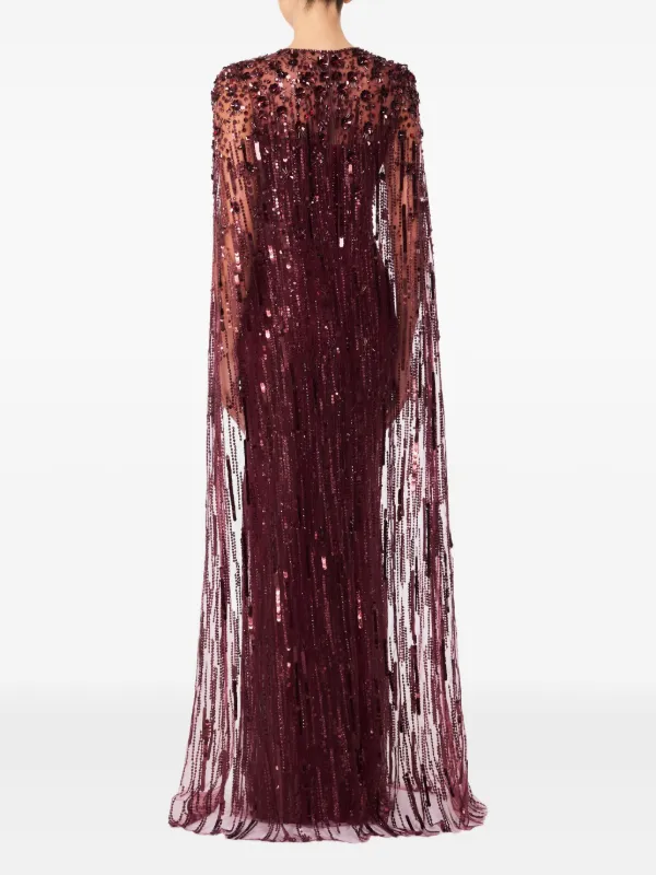 Star Sequin Full-length Cape