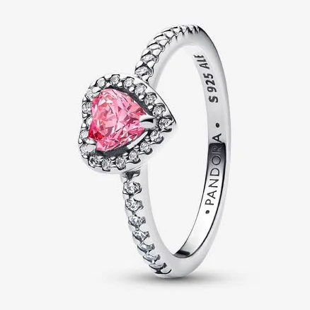 Pandora Elevated Heart Ring