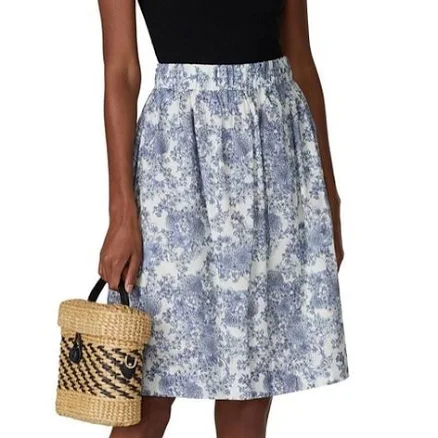 Louna Floral Flare Skirt
