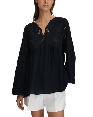 Lace Detail Blouse