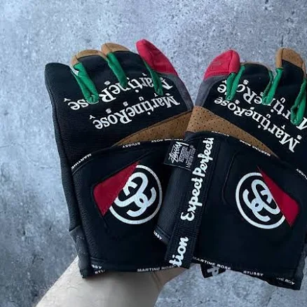Martine Rose X Stussy Driving Glove One Size Black Multicolor