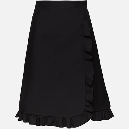 Valentino Garavani Ruffle Midi Skirt