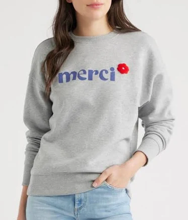 Caslon Merci Graphic Sweatshirt