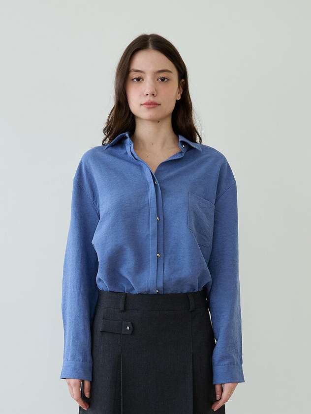 Navy Placket Shirt