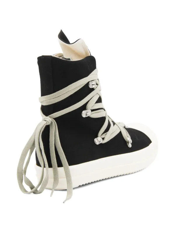 Lace-up High-top Sneakers