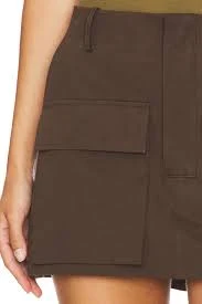 Cargo Pocket Mini Skirt