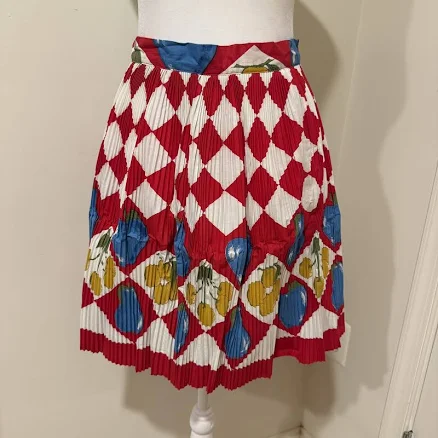 Apron Fruit Of The Loom Fruit All Cotton w/ Tag 1950s-60s