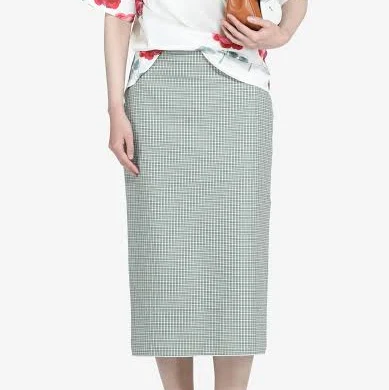 N21 | Pencil skirt with checked print IT 42