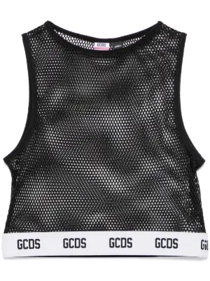 Chain-link Detail Tank Top