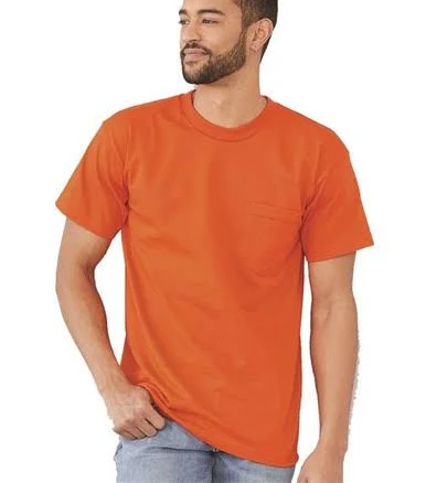 Bayside Adult Pocket T-Shirt