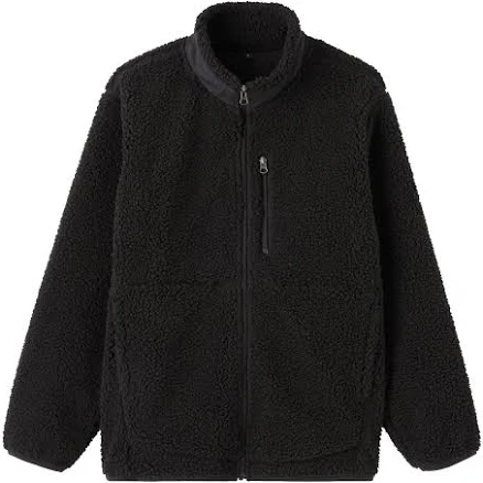 Muji Men's Boa Fleece Jacket