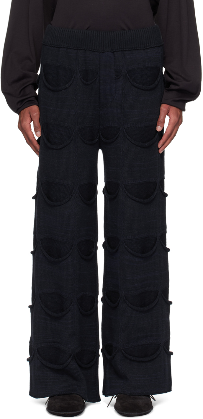 Navy All Pocket Trousers
