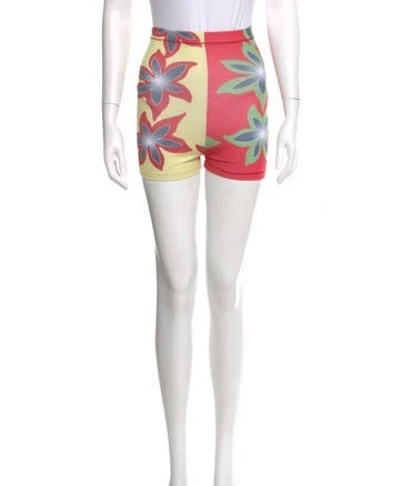 Chopova Lowena Printed Mini Shorts