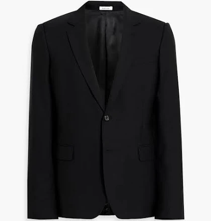 McQueen Wool blazer - Men - Black Jackets - IT 50