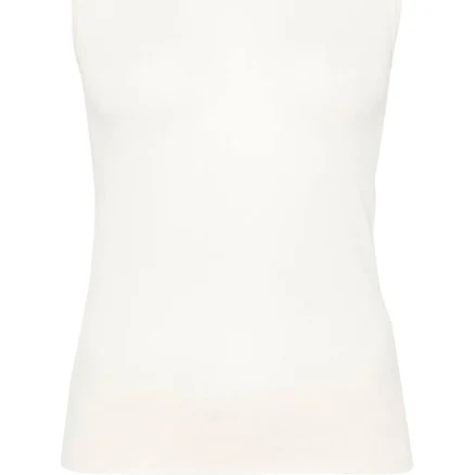 Lemaire Women's Sleeveless Knit Mock-Neck Top
