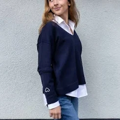 Alpaca V-Neck Sweater
