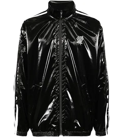 Doublet Men's Patent-finish Track Jacket