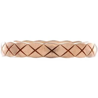 CHANEL Coco Crush Ring 18K Beige Gold mm