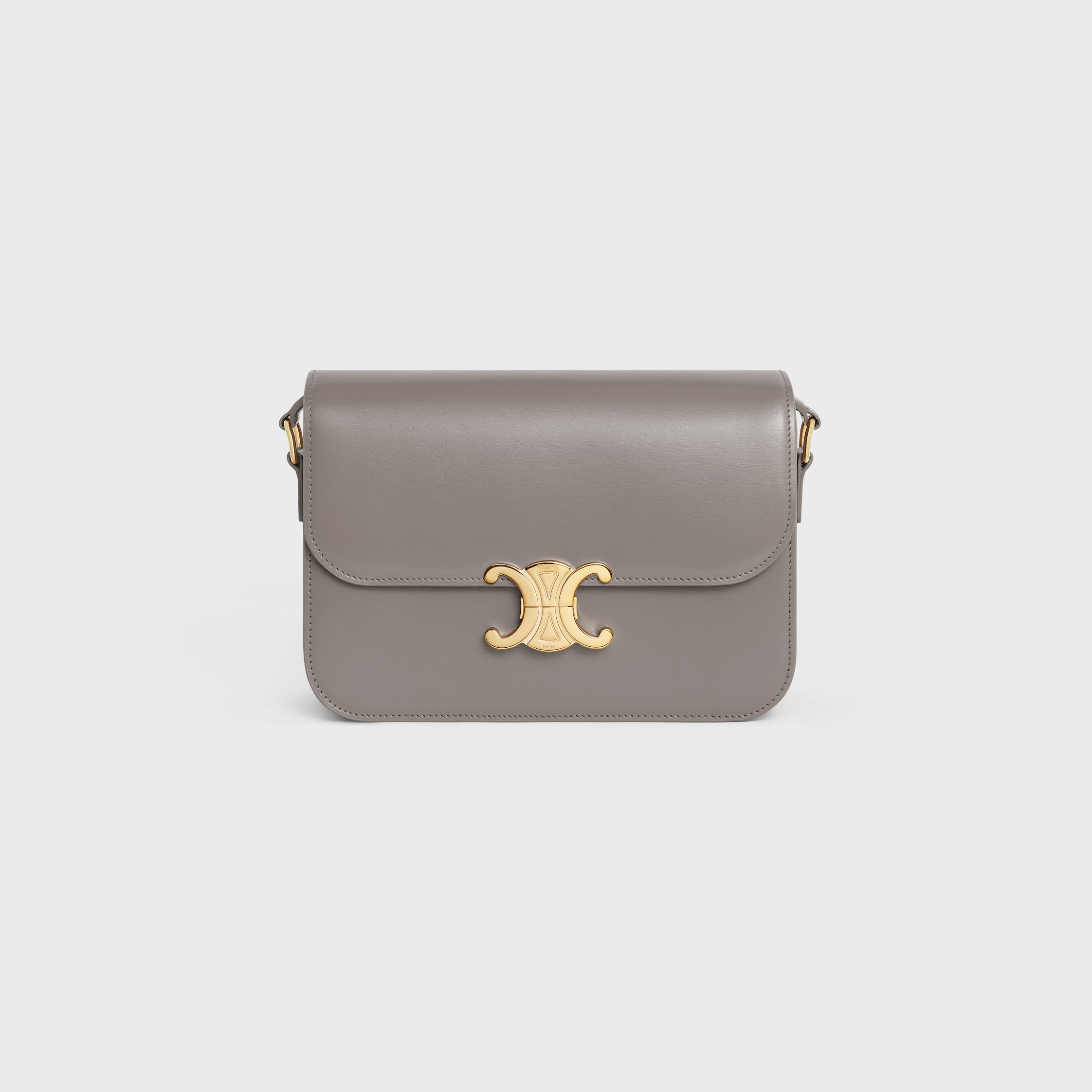 CLASSIQUE TRIOMPHE BAG IN shiny calfskin