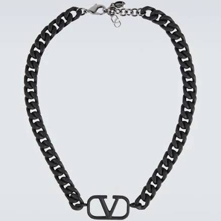 Valentino Garavani Men's VLogo Signature Chain Choker Necklace