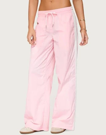 Edikted Women's Annabella Nylon Track Pants
