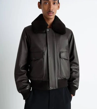 Lemaire Leather Men Blouson