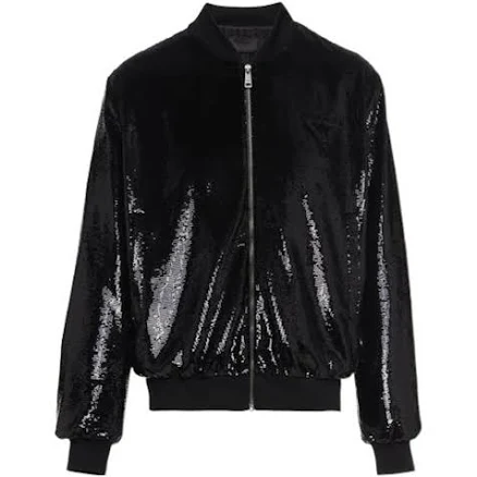 Prada Men's Sequined Bomber Jacket