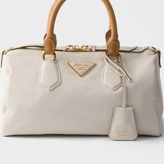 Prada Women's Leather Top-Handle Bag