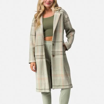 Reef Women's Beverly Knit Trench Jacket
