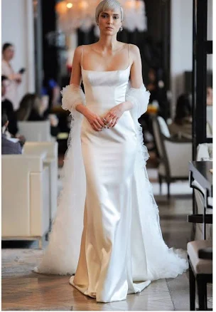 Ines De Santo Robin 100% Silk Wedding Dress