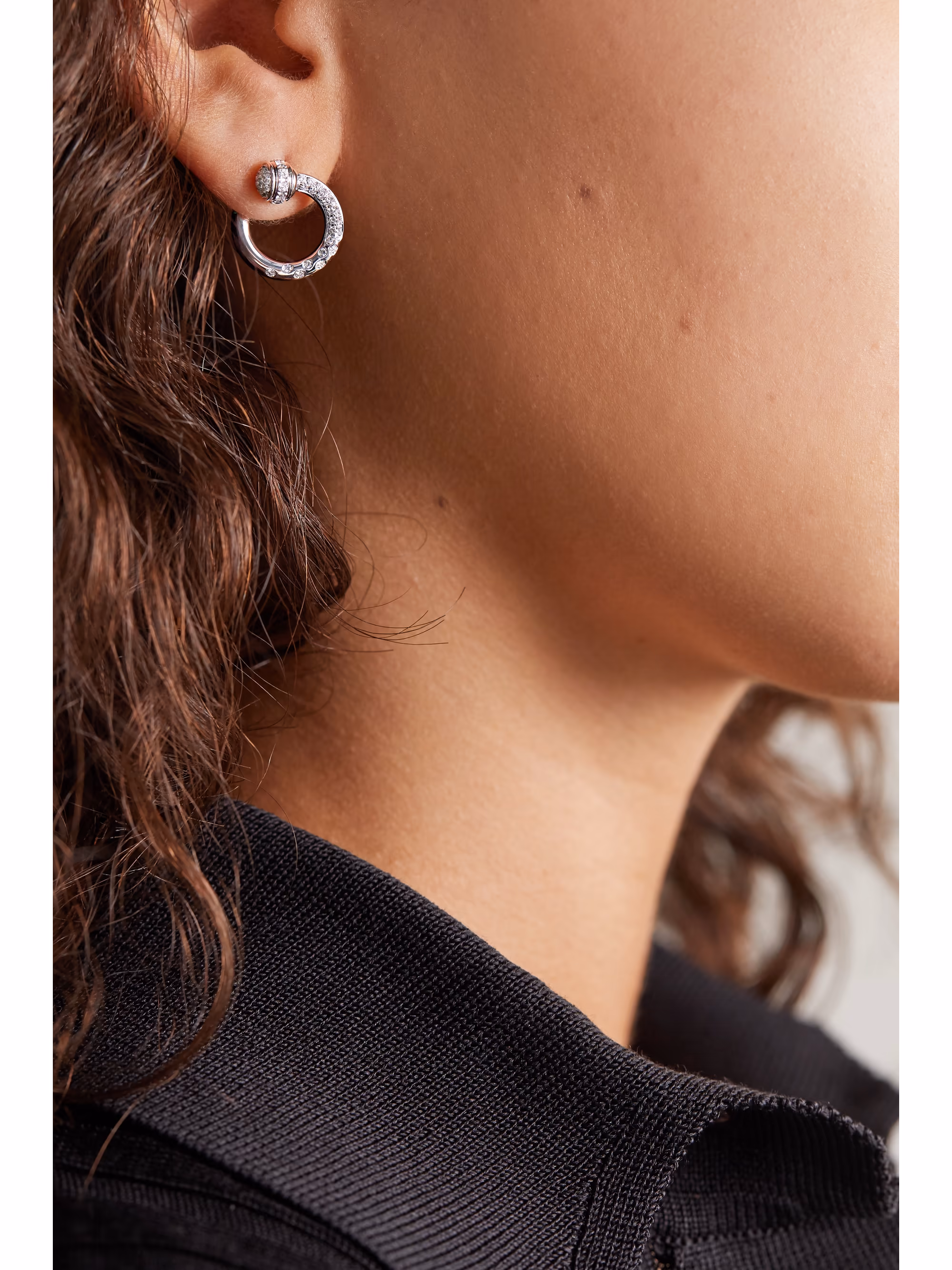 Possession Open Hoop Earrings