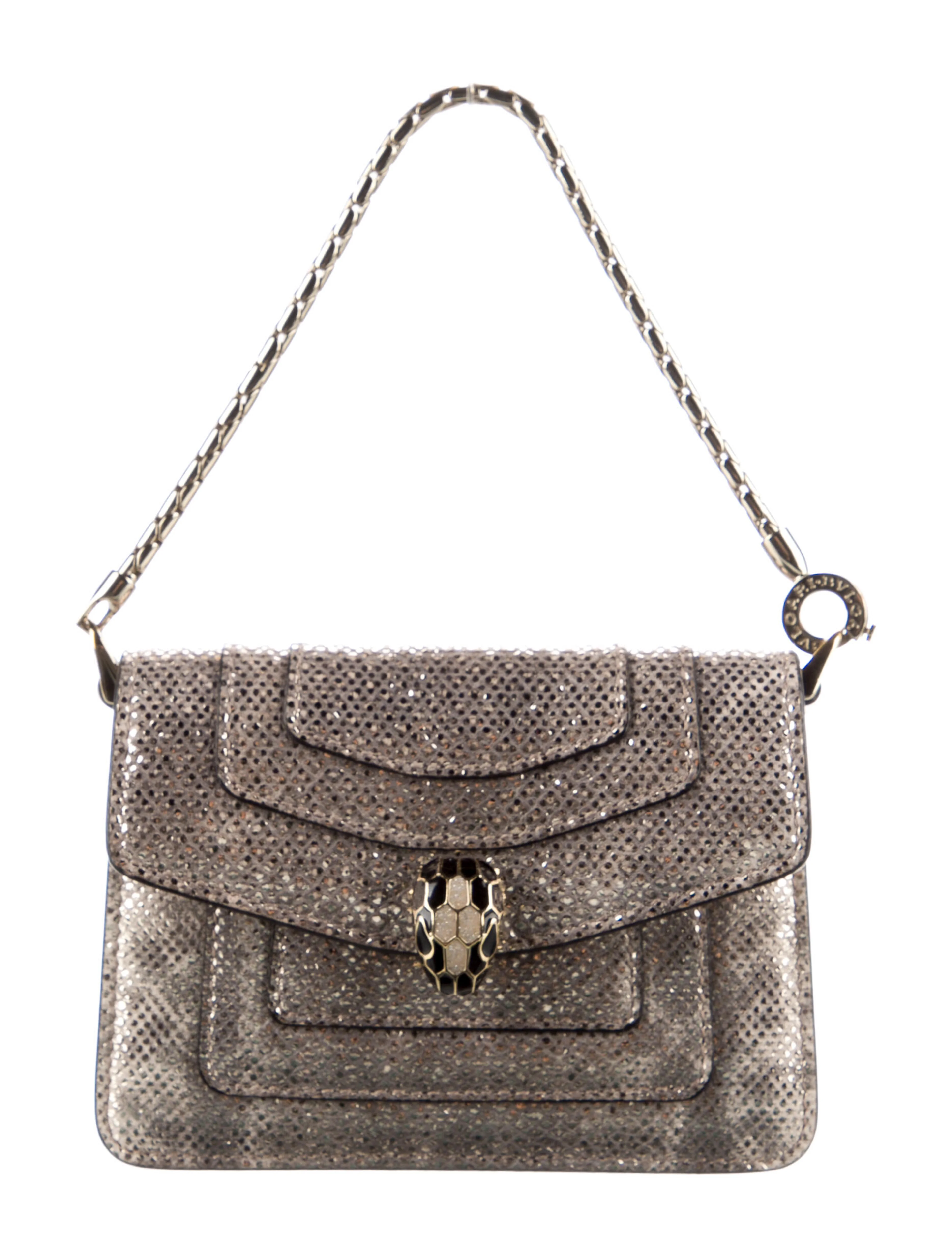 Serpenti Forever Metallic Bag