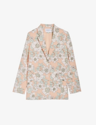 CLAUDIE PIERLOT - Vanessa floral-print woven blazer