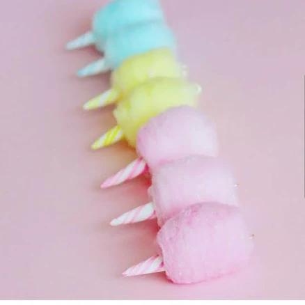 Carnival Cotton Candy Fairy Floss Necklace