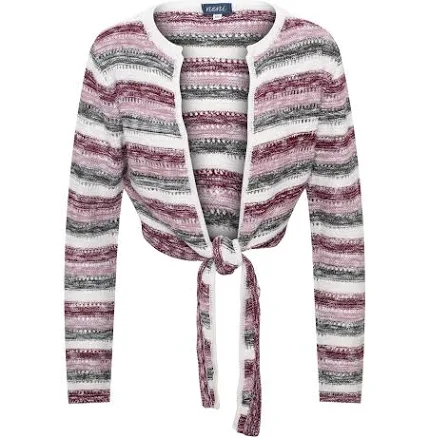 Cropped Crochet Cardigan
