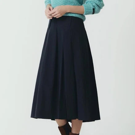 IT MICHAA A-Line Pleats Skirt