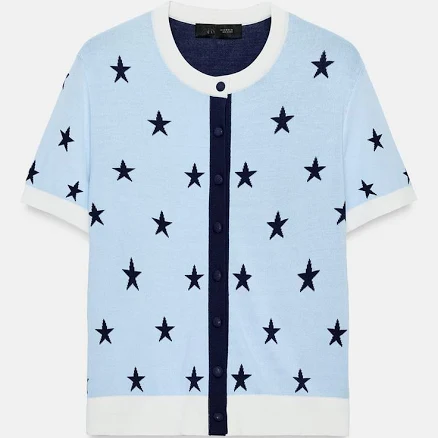 Zara Star Knit Cardigan
