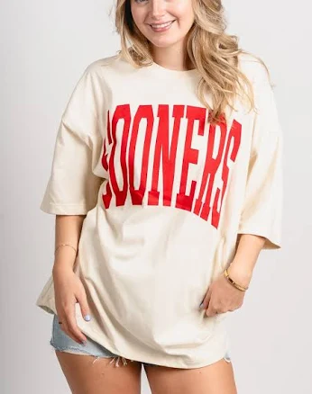 OU Sooners Oversized Tee